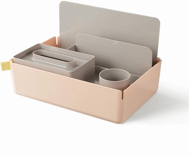 Короб для хранения Deli XDM33green разборный 315x210x186мм зеленый пластик (упак.:1шт) фото 1