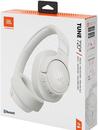 Нaушники WIRELESS TUNE 720BT WHITE JBLT720BTWHT JBL фото 7