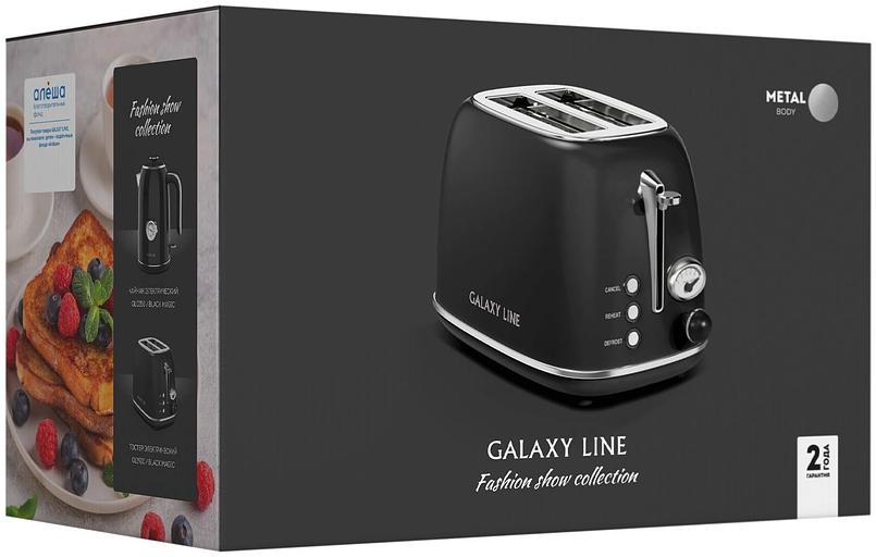 Тостер Galaxy Line GL 2920 900Вт черный фото 7