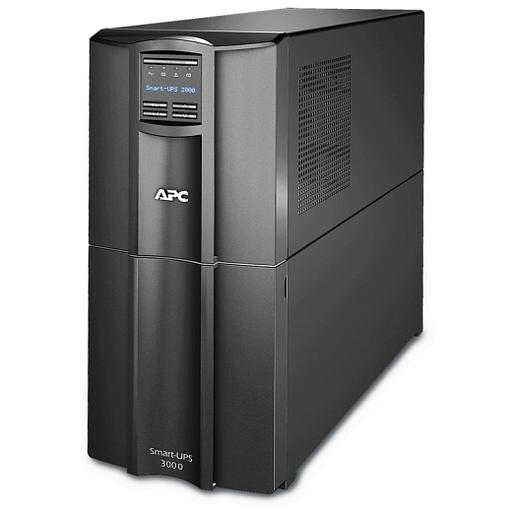 Источник бесперебойного питания APC Smart-UPS 3000VA/2700W, Line-Interactive, LCD, Out: 220-240V 8xC13 (4-Switched) 1xC19, SmartSlot, EPO, HS User Replaceable Bat, Black, 1 year warranty (REP: SMT3000I) (SMT3000IC) фото 1