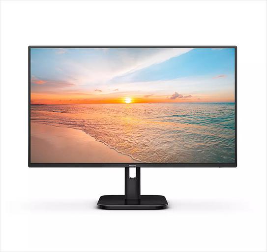 Монитор 23,8" Philips 24E1N1100A 1920x1080, WLED, 16:9, IPS, 250cd, 1300:1, MID, 4ms, 178/178, VGA, HDMI, 100Hz, Speakers, Tilt, Внеш, VESA, Black, 2y (24E1N1100A/01) фото 1