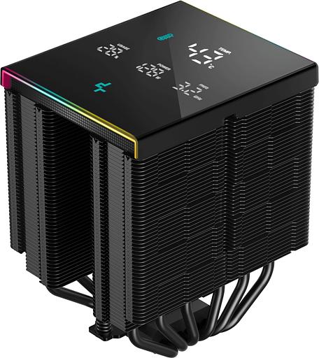 Устройство охлаждения(кулер) Deepcool AK620 Digital Pro Soc-AM5/AM4/1151/1200/2066/1700 черный 4-pin 28dB Al+Cu 260W 1486gr Ret фото 8
