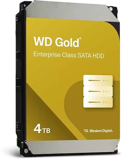 Жесткий диск WD SATA-III 4TB WD4004FRYZ Desktop Gold 512E (7200rpm) 256Mb 3.5" фото 3