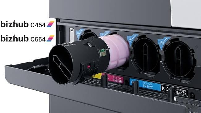 Тонер Konica-Minolta bizhub C454/554 синий TN-512C A33K452 фото 1