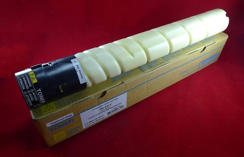 Тонер Konica-Minolta bizhub C224/224e/284/284e/364/364e TN-321Y yellow 25K ELP Imaging® фото 1