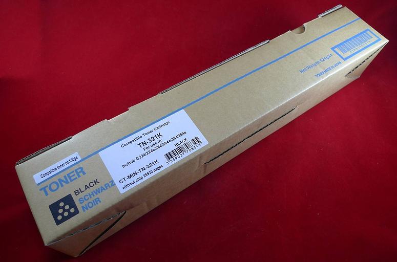 Тонер Konica-Minolta bizhub C224/224e/284/284e/364/364e TN-321C cyan 25K ELP Imaging® фото 1