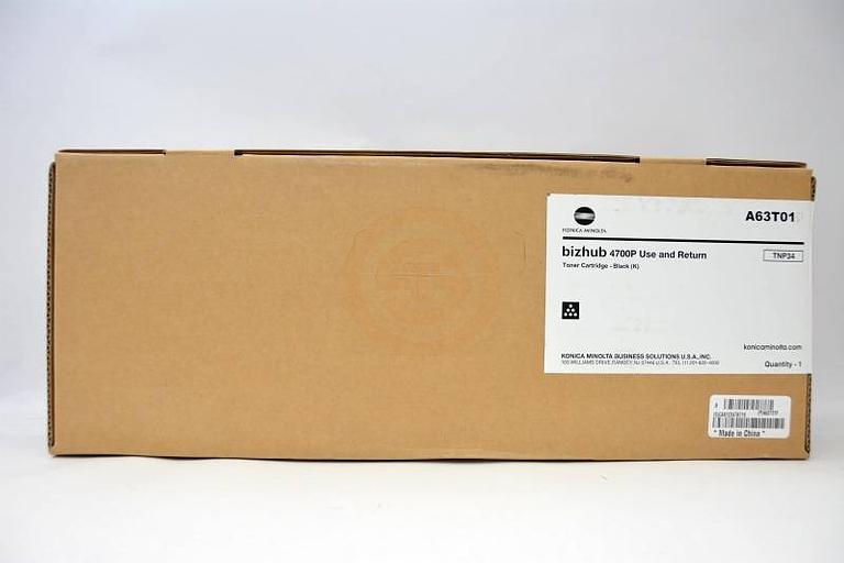 Тонер-картридж Konica-Minolta bizhub 4700P TNP-34 20k возвратный A63T01H фото 1