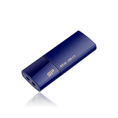 Флеш накопитель 128Gb Silicon Power Blaze B05, USB 3.0, Синий фото 1