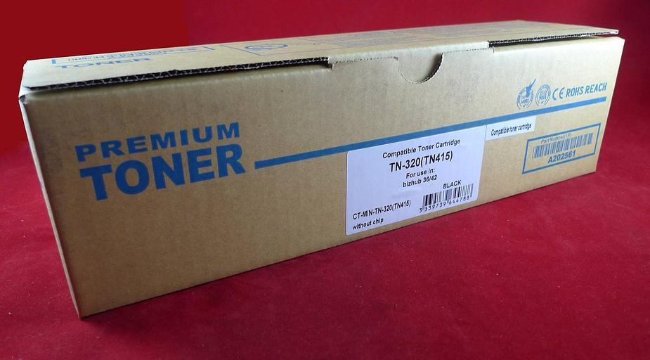 Тонер Konica-Minolta bizhub 36/42 TN-320/TN-415 (туба 490г) ELP Imaging® фото 1