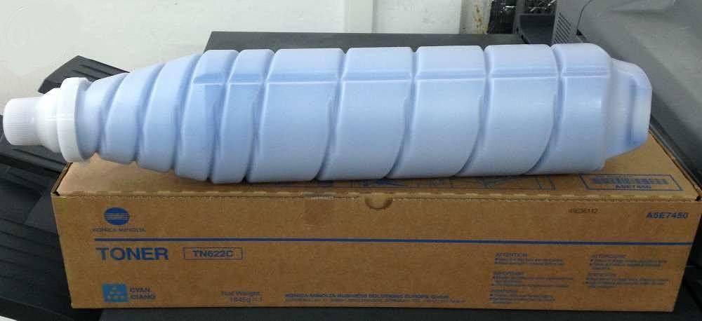 Тонер Konica-Minolta bizhub PRESS C1085/C1100 синий TN-622C A5E7450 фото 1