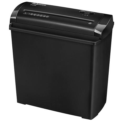 Шредер Fellowes® Powershred® P-25S, DIN P-1, 7 мм, 5лст, 11 лтр. фото 1