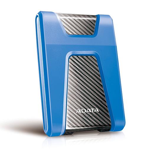 Внешний жесткий диск 1TB A-DATA HD650, 2,5", USB 3.2, синий фото 1