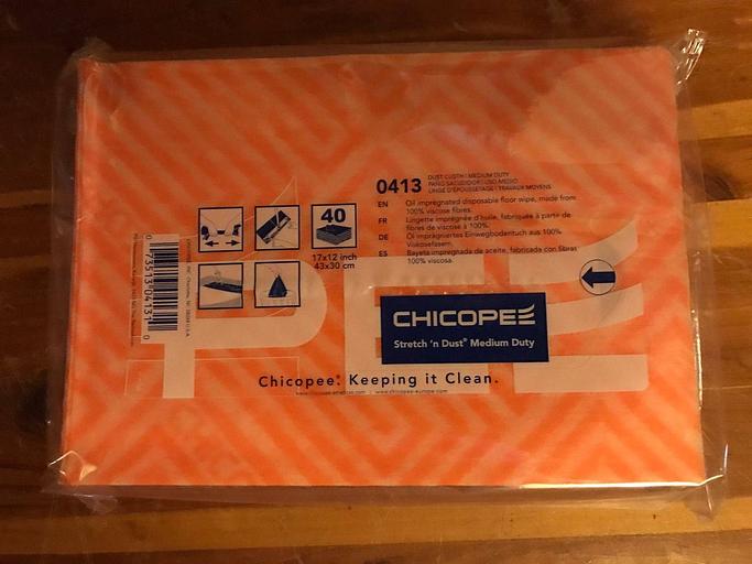 Салфетки для сбора и удаления тонера Stretch'n Dust Wipes (Katun/Chicopee) пак/40шт фото 3