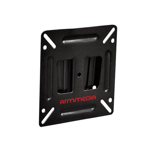 Кронштейн Arm media LCD-01 черный для TV 10"-32", настенный фиксированный, max VESA 100x100, от стены 12мм, нагрузка до фото 1