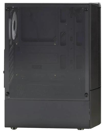 Корпус MidTower AeroCool Quantum-G-BK-v2 (черный) без Б/п, ATX 3FRGB Fan on front panel фото 4