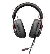 AOC Гарнитура игровая GH300, многоцветная RGB, Stereo, 7.1 Surround, USB кабель 2.0 м, чёрный+красный. фото 1