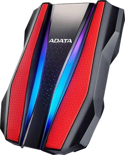 Внешний жесткий диск 1TB A-DATA HD770G, 2,5", USB 3.2, противоударный, водонепроницаемый, красный фото 2