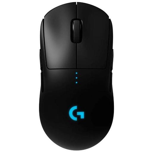 Logitech® Игровая мышь беспроводная G PRO LIGHTSPEED, RGB, 25600 dpi, 40 G, 400 IPS, чёрный. фото 1