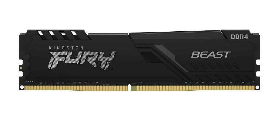 Модуль памяти Kingston 16GB 3600МГц DDR4 CL18 DIMM FURY Beast Black фото 1