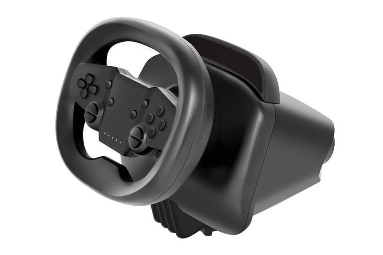 Defender Игровой руль Exone PC/PS3/PS4/Switch,3*AAA,черный фото 1