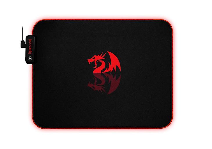 Redragon Игровой коврик Pluto Подсветка, 330x260x3 мм_3 фото 1