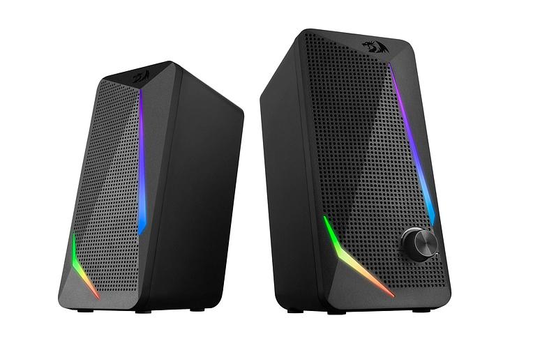 Redragon Акустическая 2.0 система Waltz черн,6 Вт,RGB,USB+3.5 jack фото 1
