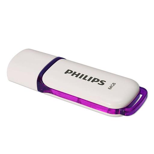 Флеш накопитель 64GB PHILIPS SNOW2.0 64GB, USB 2.0 фото 2