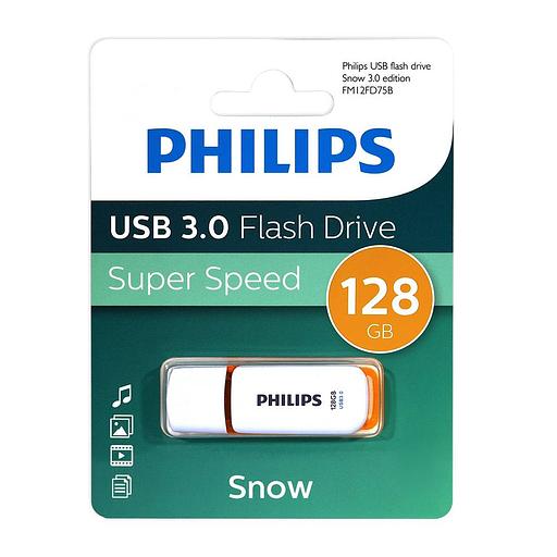 Флеш накопитель 128GB PHILIPS SNOW3.0 128GB, USB 3.0 фото 1