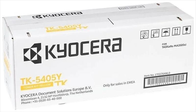 Тонер-картридж TK-5405Y 10 000 стр. Yellow для TASKalfa MA3500ci фото 1