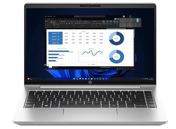 Ноутбук HP ProBook 440 G10 14" FHD IPS, Intel Core i5-1335U, 8Gb, 512Gb SSD, no OS, серебристый* фото 1