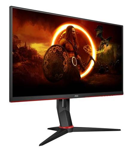 МОНИТОР 27" AOC 27G2SPU Black-Red с поворотом экрана (VA, 1920x1080, 280Hz, 0.1 ms, 178°/178°, 300 cd/m, 80M:1, +2xHDMI) фото 1