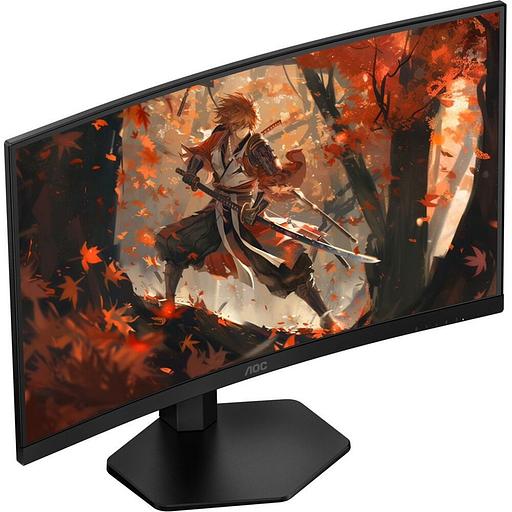 МОНИТОР 27" AOC C27G4ZXU Black с поворотом экрана (VA, изогнутый, 1920x1080, 280Hz, 0.3 ms, 178°/178°, 300 cd/m, 80M:1) фото 2