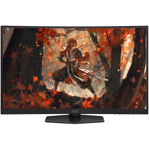 МОНИТОР 27" AOC C27G4ZXU Black с поворотом экрана (VA, изогнутый, 1920x1080, 280Hz, 0.3 ms, 178°/178°, 300 cd/m, 80M:1) фото 3