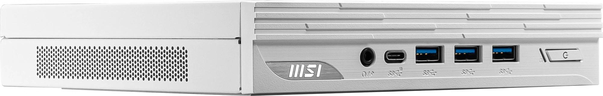 Неттоп MSI Pro DP10 12M-230XRU i3 1215U (1.2) 16Gb SSD512Gb UHDG noOS GbitEth WiFi BT 120W белый (9S6-B0A622-230) фото 3