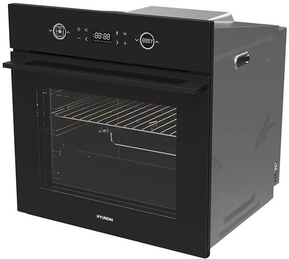 Духовой шкаф Электрический Hyundai HEO 6752 BG черный фото 2