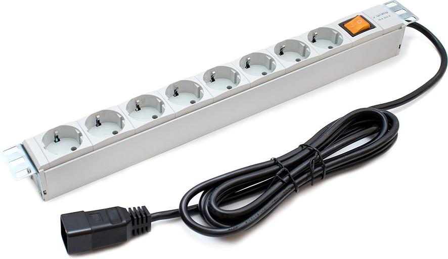 Распределитель питания Штиль PDU-8xSchuko-С20 фото 1