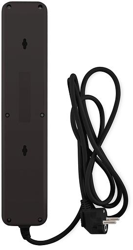 Сетевой фильтр Buro 500UNH-5-BG 5м (5 розеток) черный/серый (коробка) фото 4