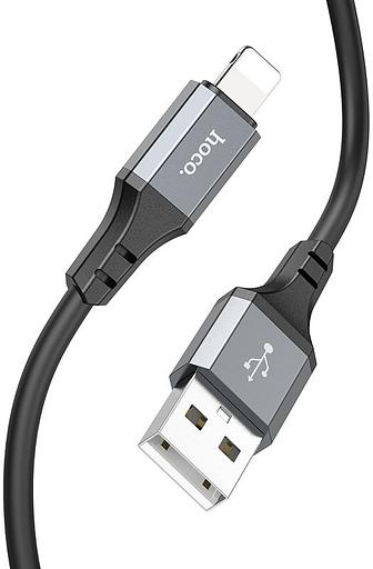 Кабель Hoco X92 Honest IP USB (m)-Lightning (m) 3м черный коробка фото 3