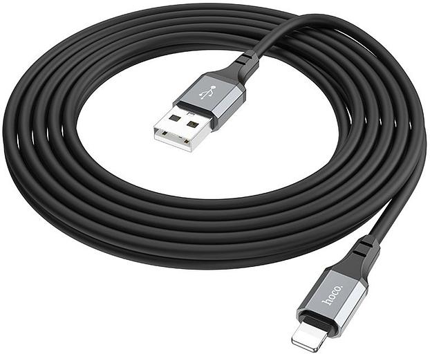 Кабель Hoco X92 Honest IP USB (m)-Lightning (m) 3м черный коробка фото 5