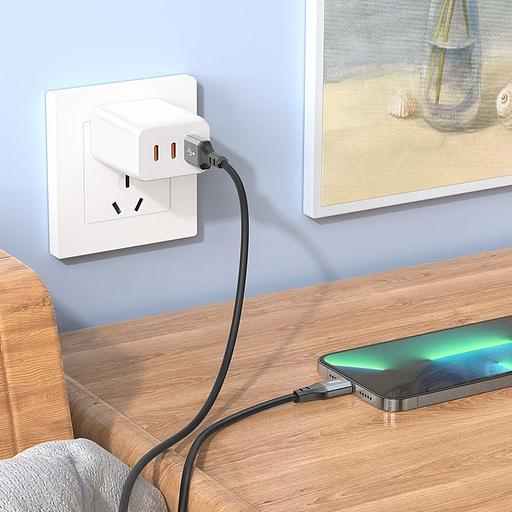 Кабель Hoco X92 Honest IP USB (m)-Lightning (m) 3м черный коробка фото 6