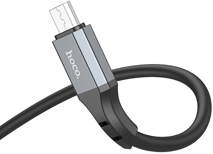 Кабель Hoco X92 Honest Micro USB (m)-micro USB (m) 3м черный коробка фото 4