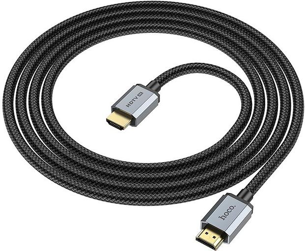 Кабель Hoco US03 ver2.0 HDMI (m) HDMI (m) 2м черный коробка фото 3