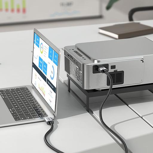 Кабель Hoco US03 ver2.0 HDMI (m) HDMI (m) 2м черный коробка фото 4