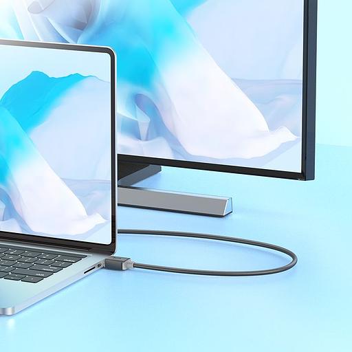 Кабель Hoco US08 ver2.0 HDMI (m) HDMI (m) 2м черный пакет (упак.:1шт) фото 6