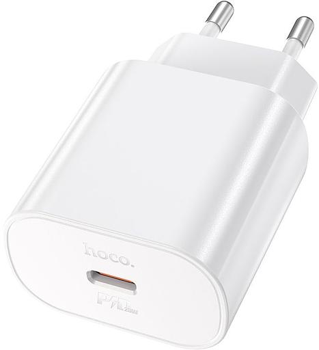 Сетевое зар./устр. Hoco N22 25W (PD+QC+AFC) USB-C белый фото 4