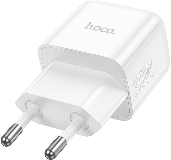 Сетевое зар./устр. Hoco N32 Glory White 30W (PD+QC+AFC) USB-C универсальное белый фото 2