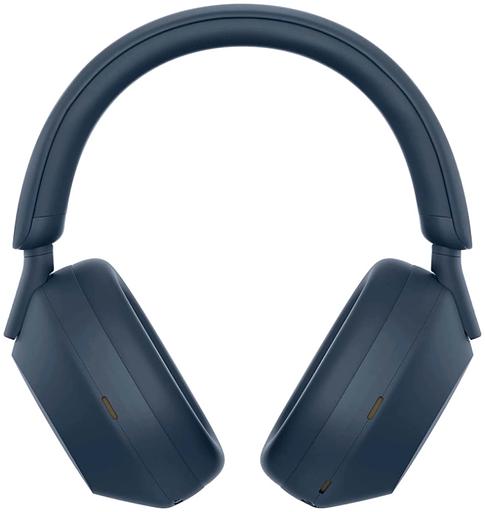 Гарнитура мониторные Sony WH-1000XM5 1.2м синий беспроводные bluetooth оголовье (WH1000XM5) фото 3