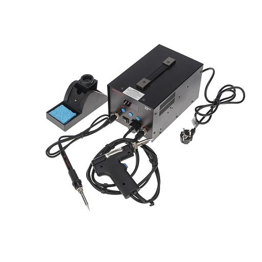 Паяльная станция (паяльник + демонт. паяльник), R048, цифр, 200-480, LED дисплей, REXANT фото 1