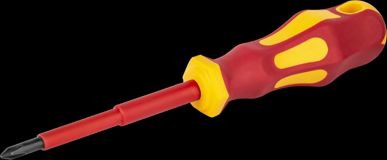 Отвертка диэлектрическая PH0x75 крест.1000В Navigator фото 1