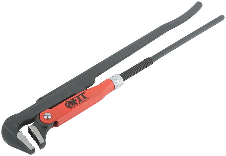 Ключ трубный газовый 90 гр (тип L), инстр.сталь 1.5'' (400 мм) фото 2